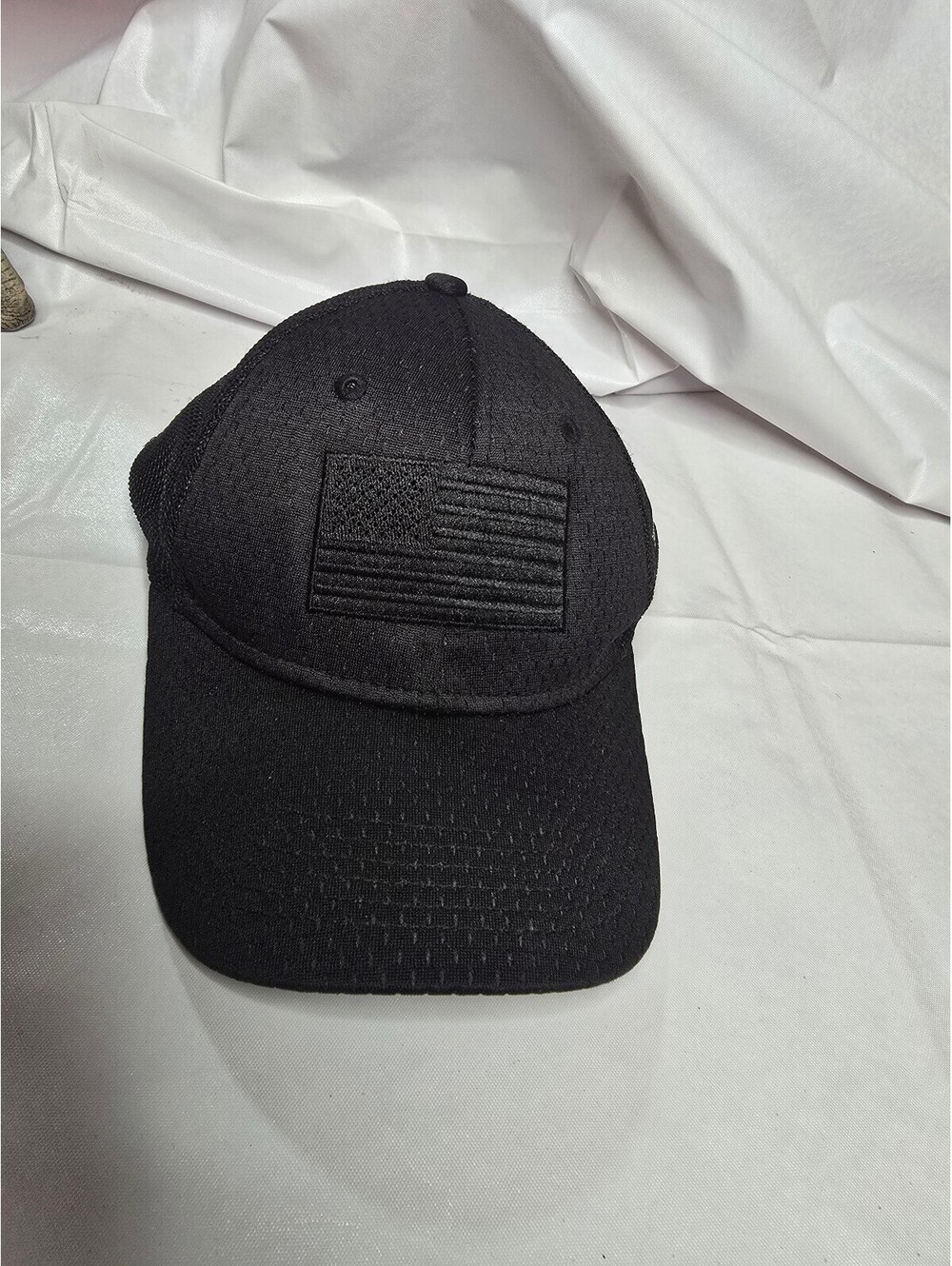 Tactical Black American Flag Baseball Cap / Hat – Like New